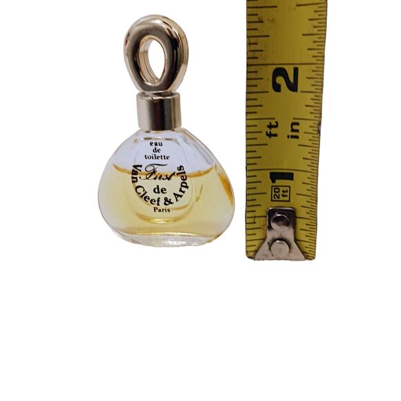 VAN CLEEF & ARPELS FIRST Eau De Toilette .17 oz 5ml Vanity Collectible Vintage - Picture 7 of 8